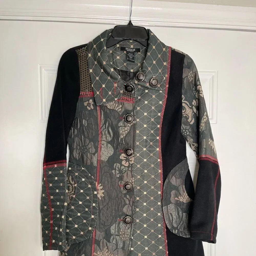 Moka Sport Patchwork‎ Art to Wear Trench